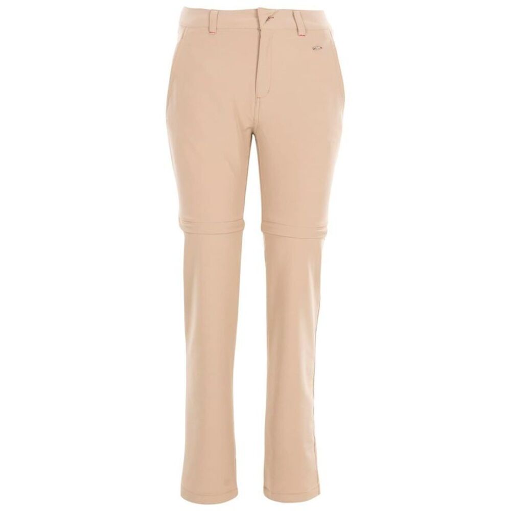 Trespass Womens/Ladies Eadie Convertible Regular Walking Pants / Wheat